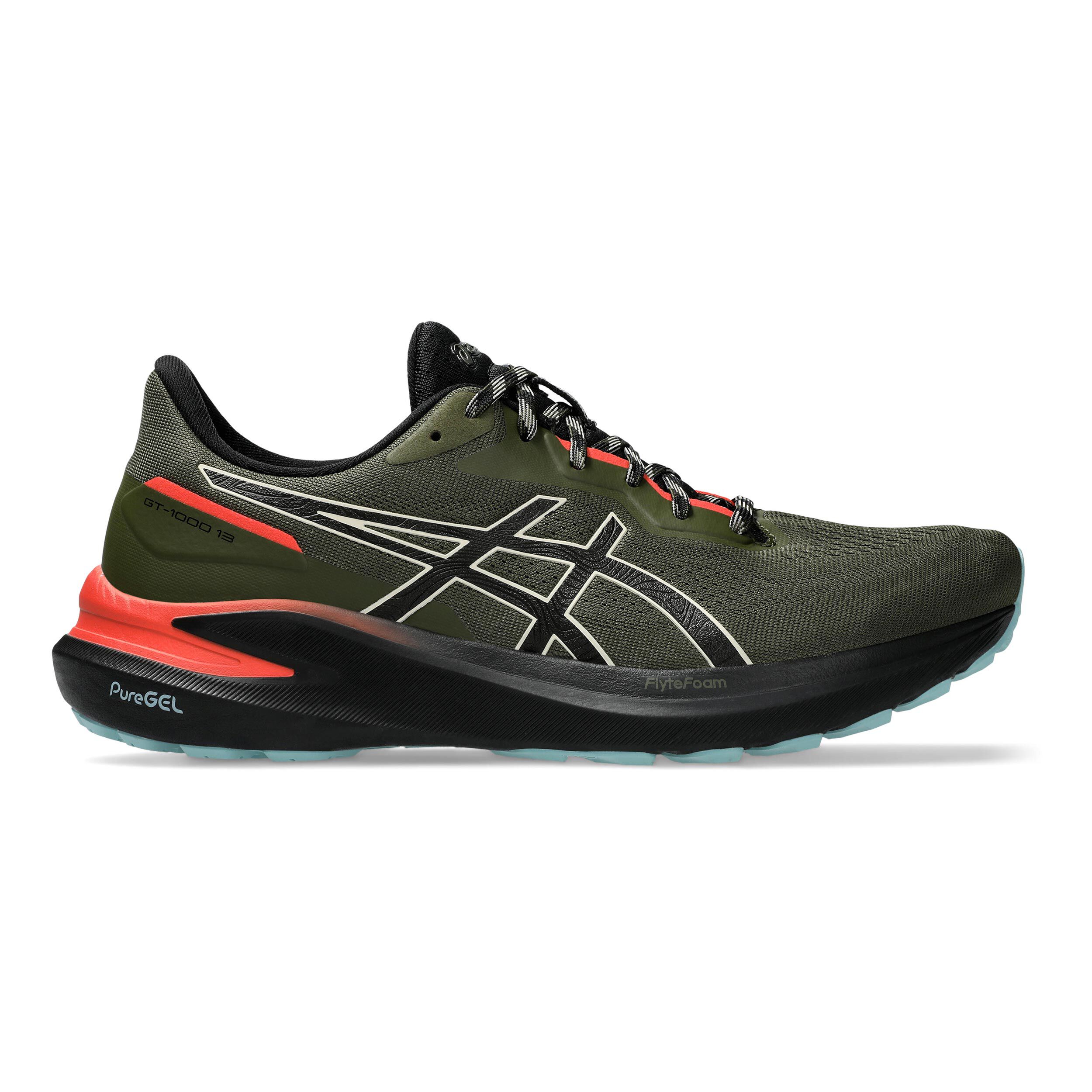 GT-1000 13 TR Stabilitätsschuh Herren - Oliv, Schwarz