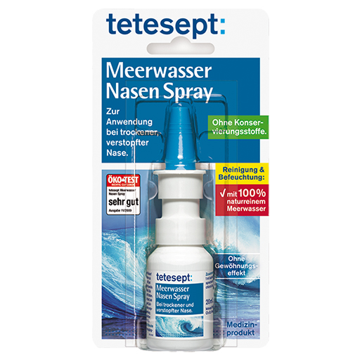 TETESEPT Meerwasser Nasenspray  20 ml  Nasenspray