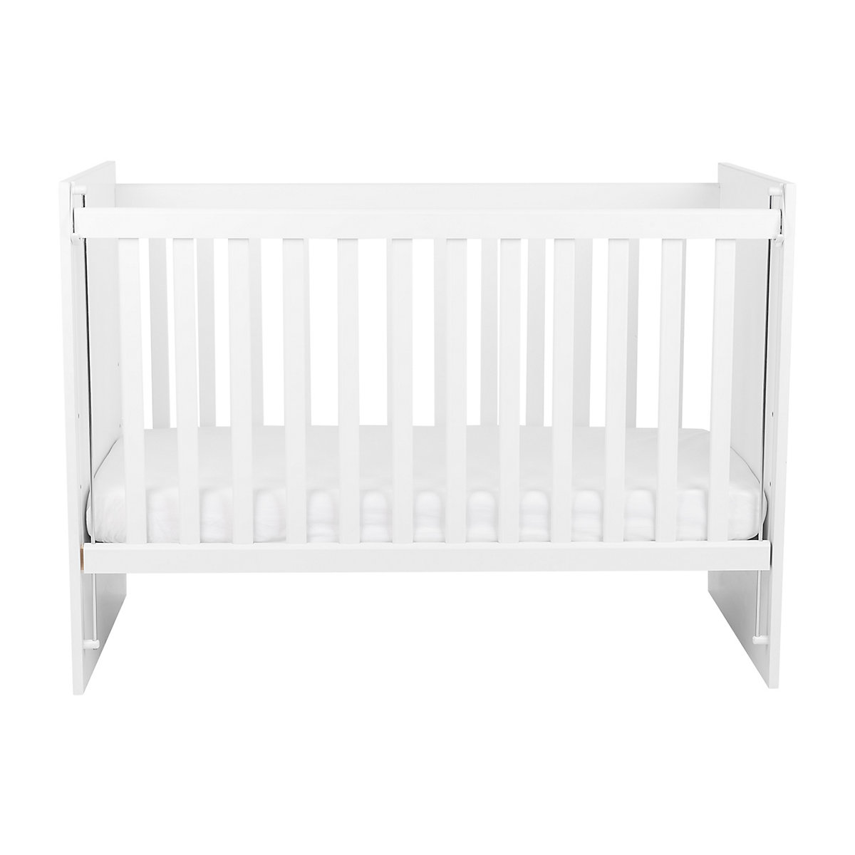 Babybett Ayla 120 x 60 cm Gitterbett 3 Ebenen Gitterbetten
