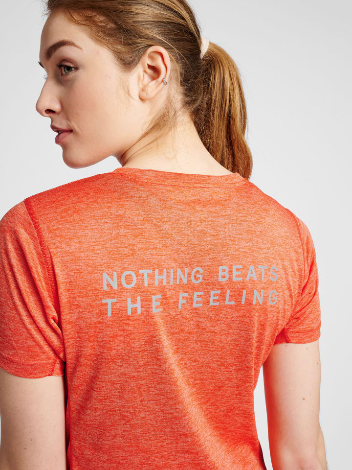 Newline Newline T-Shirt Women Statement Damen in SPICY ORANGE MELANGE günstig kaufen
