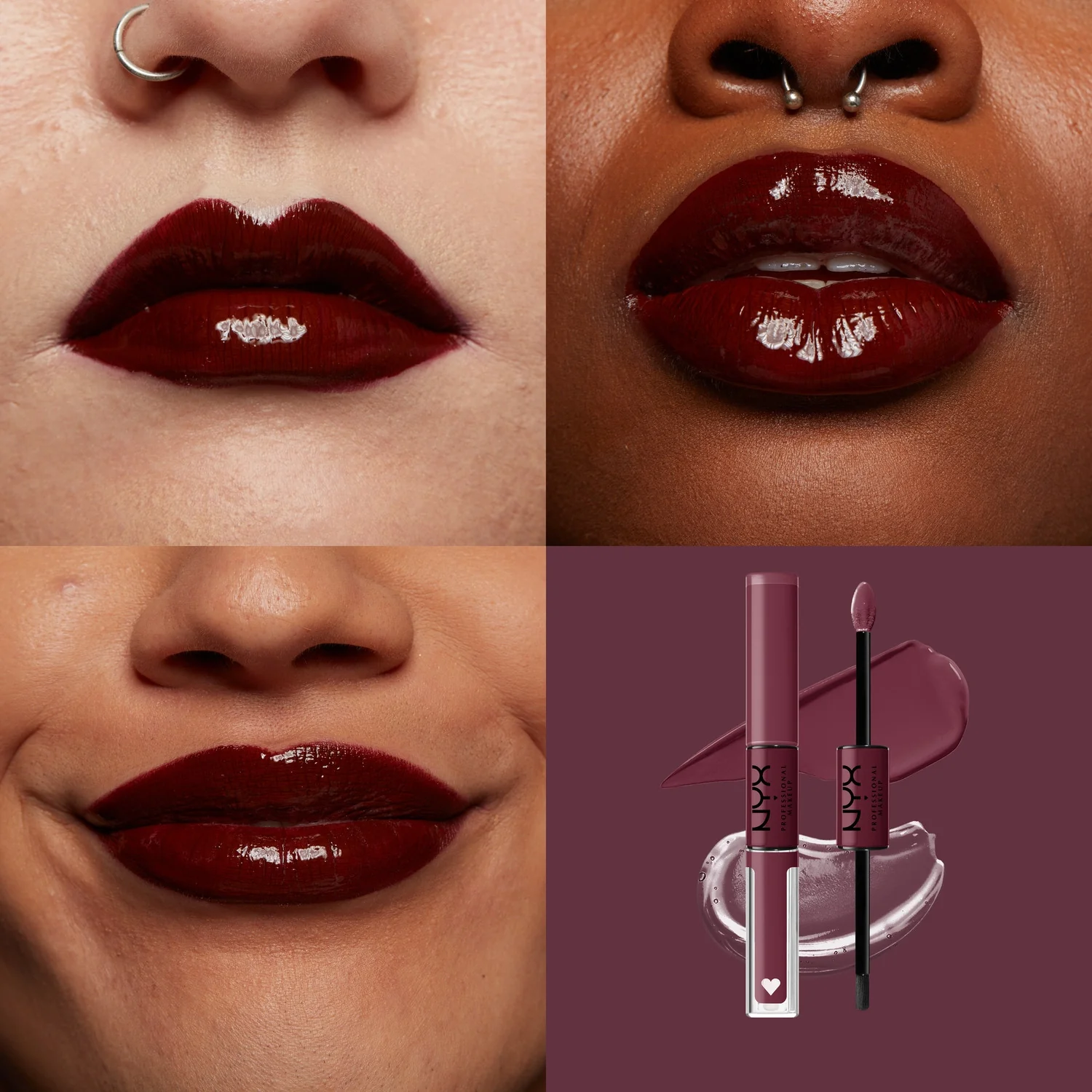 „Shine Loud Lips“ – ryškūs lūpų dažai, lūpų dažai, blizgesys