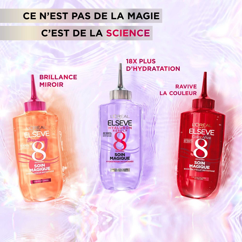 L'Oréal Paris Elsève Hyaluron Repulp Soin Magique Hydratation Instantanée 8 secondes