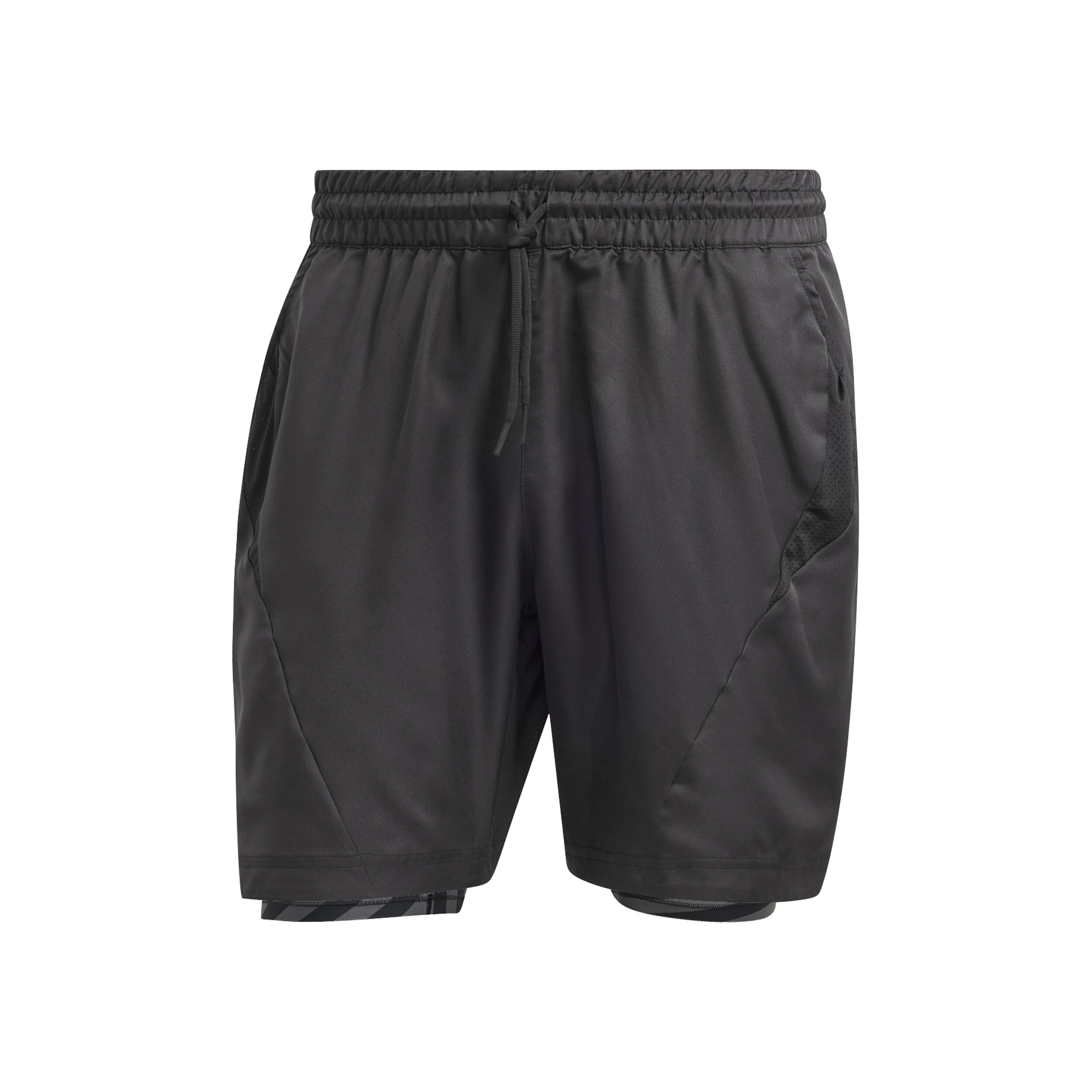 2in1 Pro Shorts Herren - Schwarz