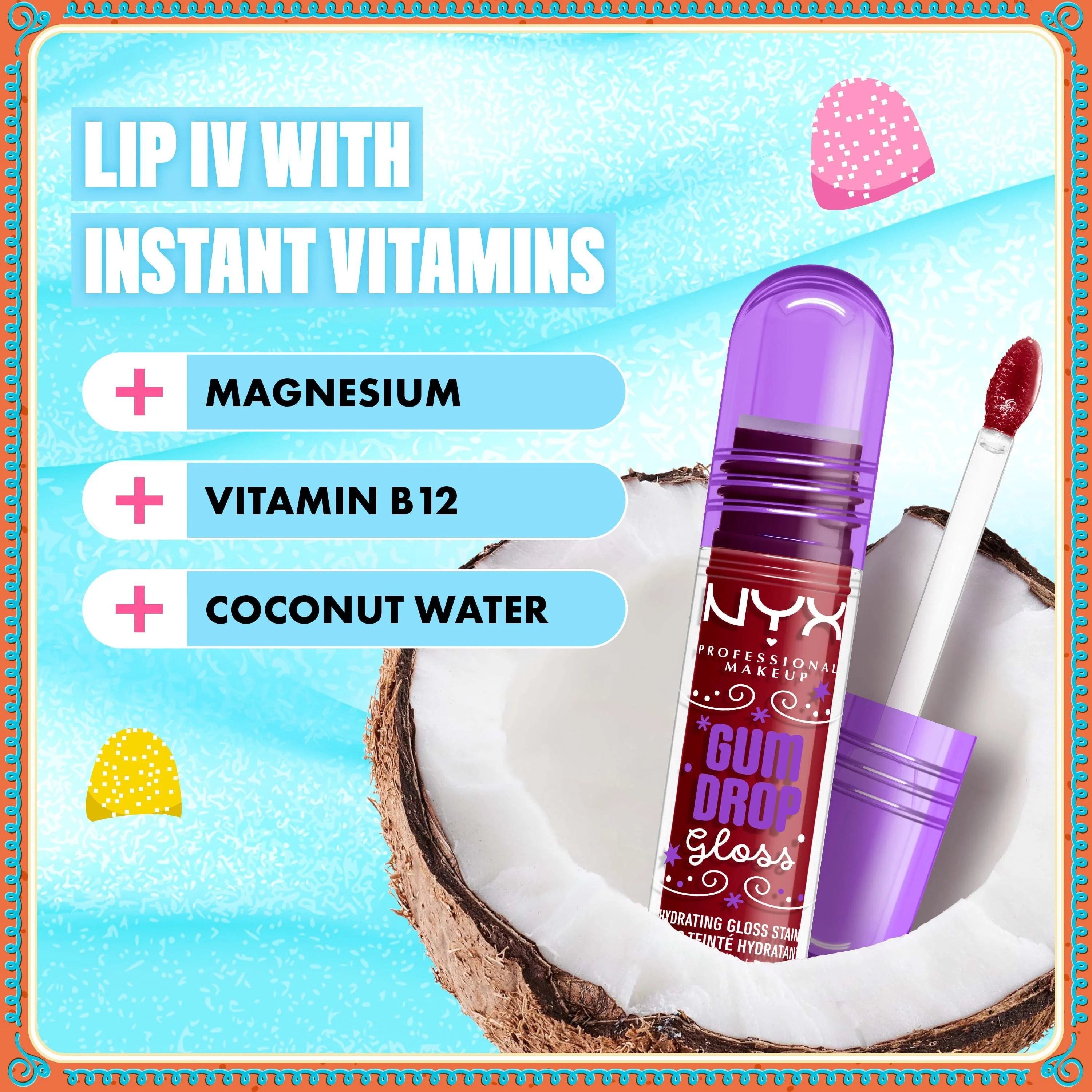 Labbra Holiday Gum Drop Gloss - Gloss