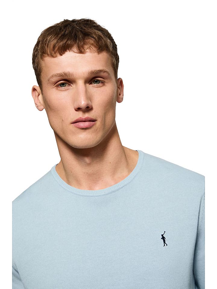 Polo Club Pullover in Hellblau günstig kaufen