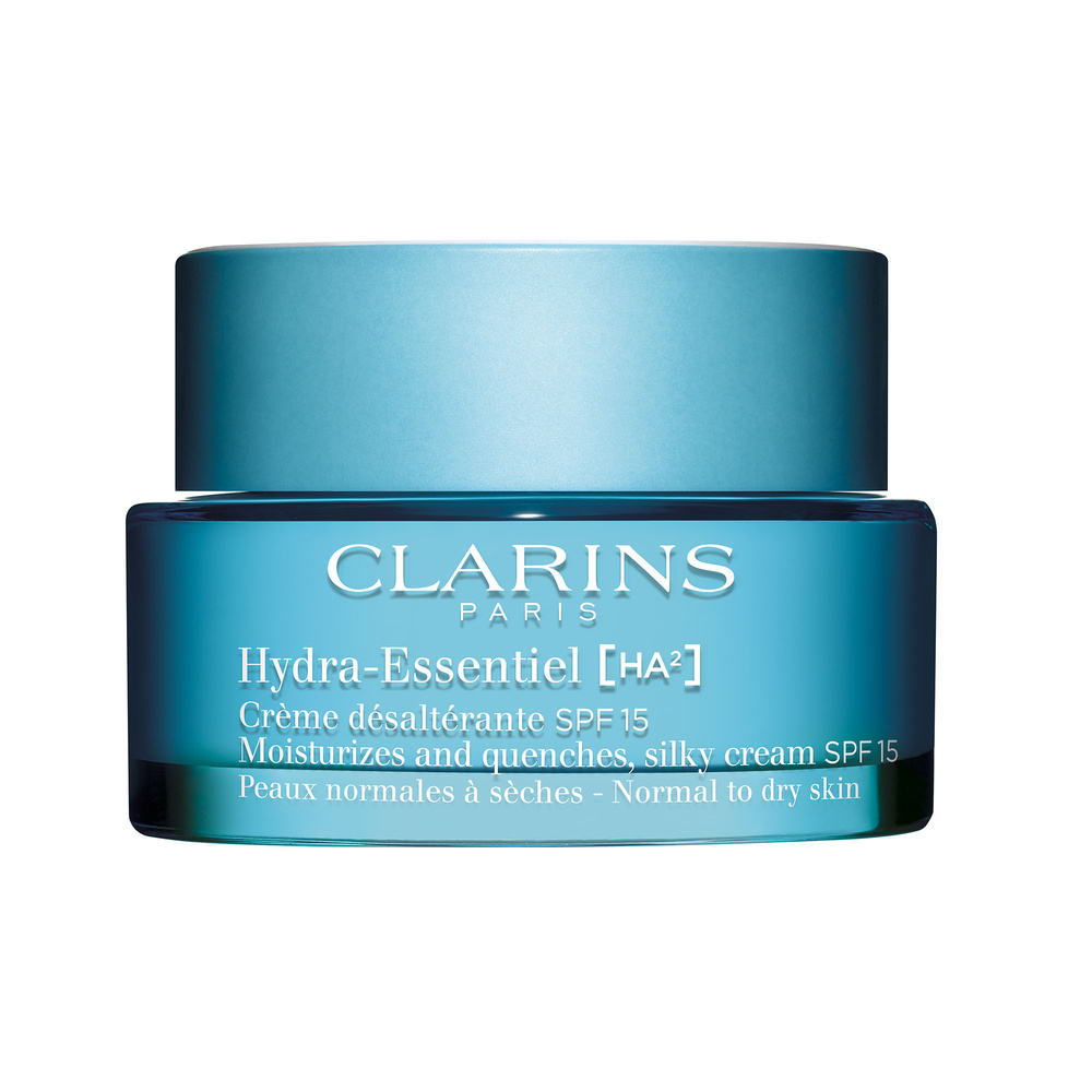 Clarins Hydra-Essentiel [HA²]  Crème HydratanteSPF15 Peaux normales à sèches Soin visage