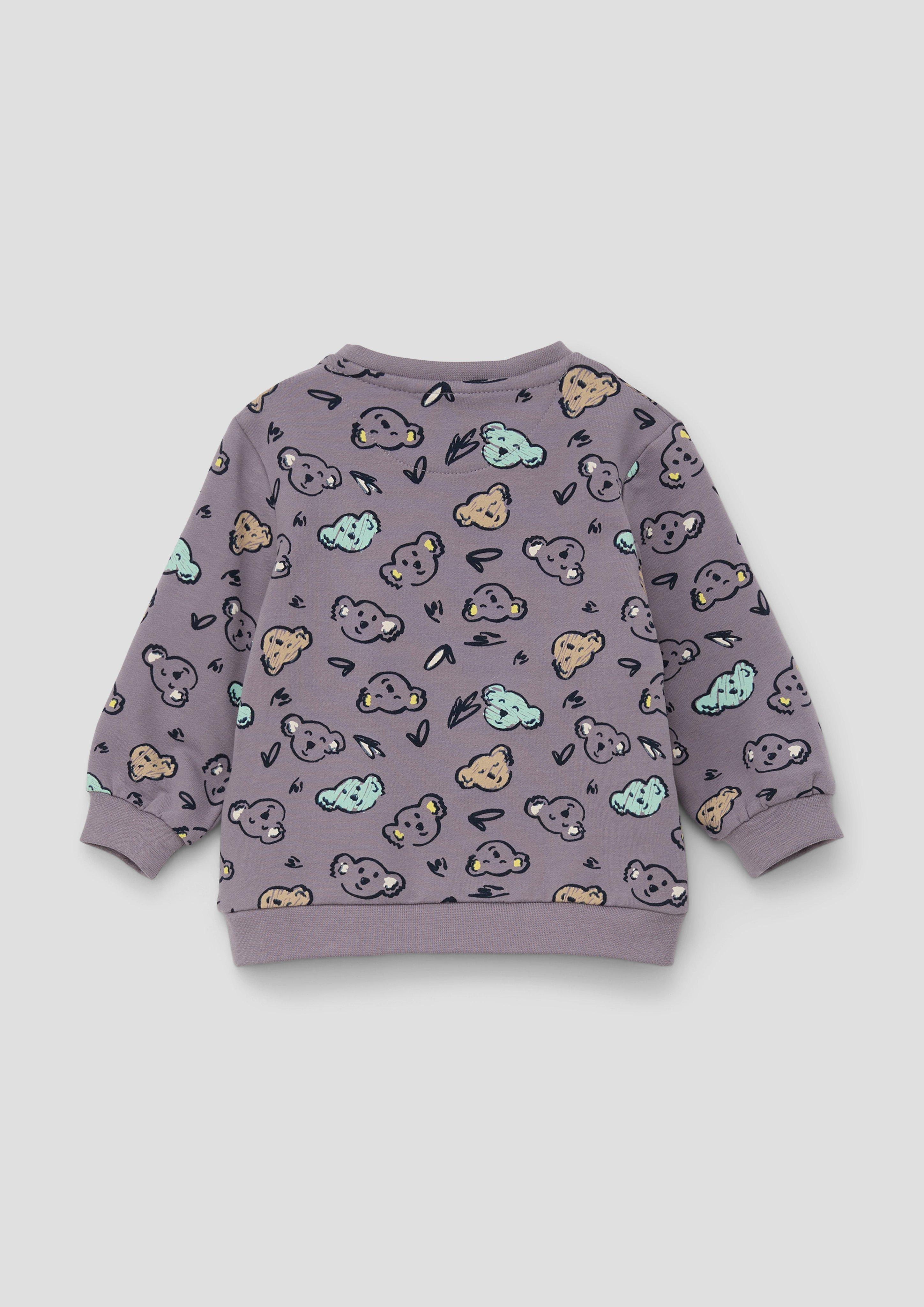 Sweatshirt mit All-over-Print  2140129-92A1