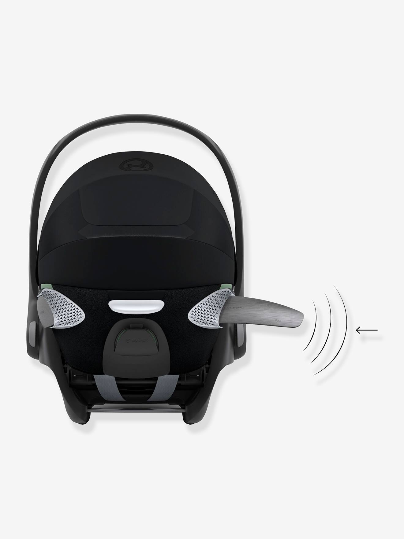 Coque auto Cloud T i-Size Tissu Plus CYBEX sepia black