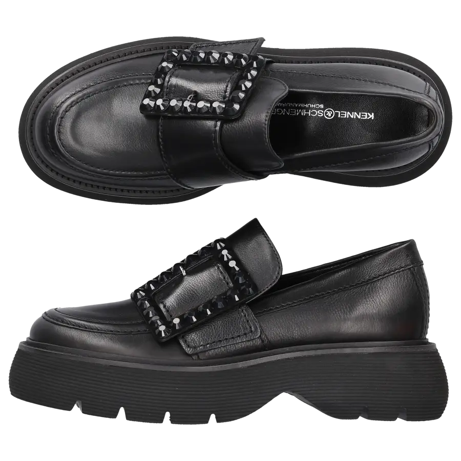Kennel & Schmenger - Loafer REGENT Kalbsleder - schwarz