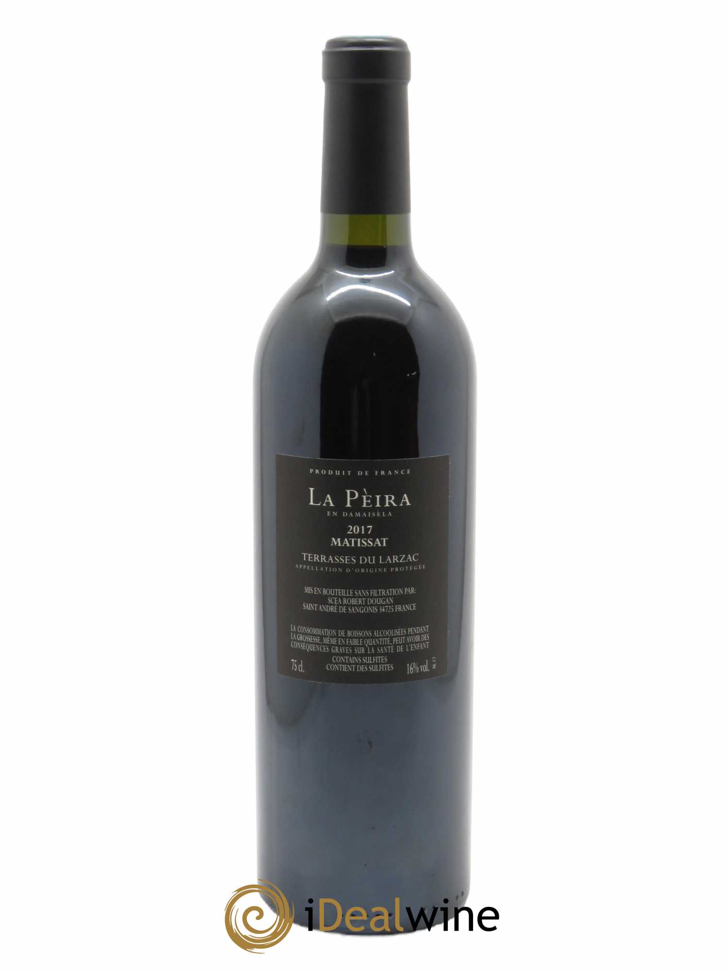 Coteaux du Languedoc - Terrasses du Larzac Domaine de La Pèira en Damaisèla Matissat Karine Ahton et Robert Dougan  2017 - Lot de 1 Bouteille