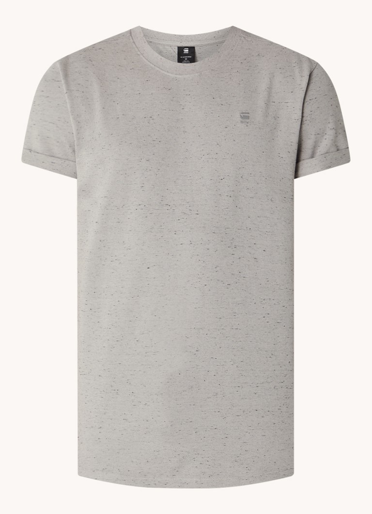 Tricou G-Star RAW Lash din bumbac organic cu logo brodat