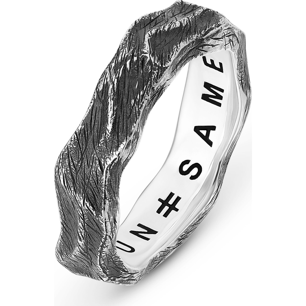 UN SAME Bague pour hommes 925 Argent argent Bague