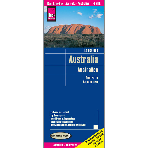 RKH WMP AUSTRALIEN 1:4000.000 - Straßenkarte