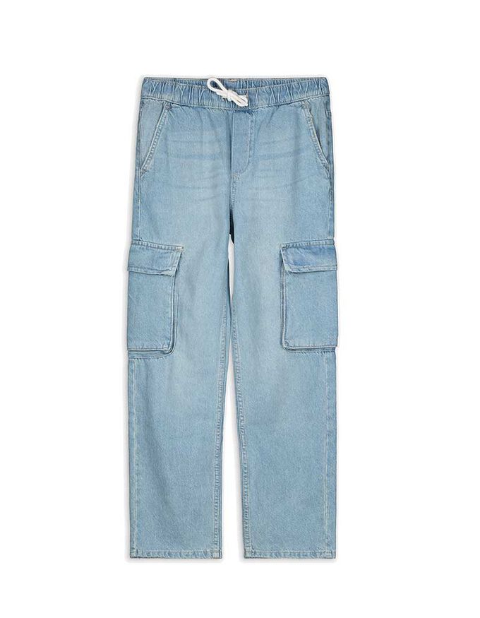 Cargohose - Denim