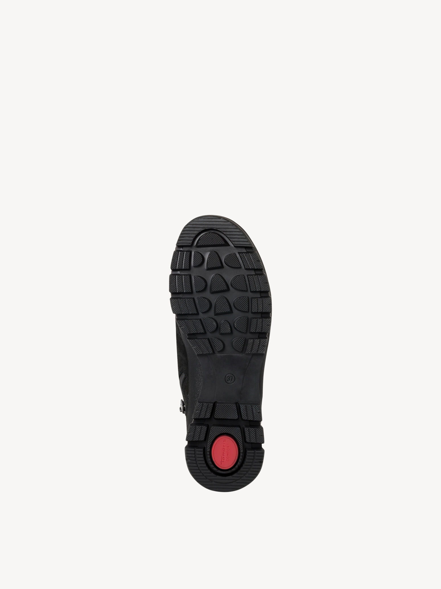 Bottine en cuir - noir