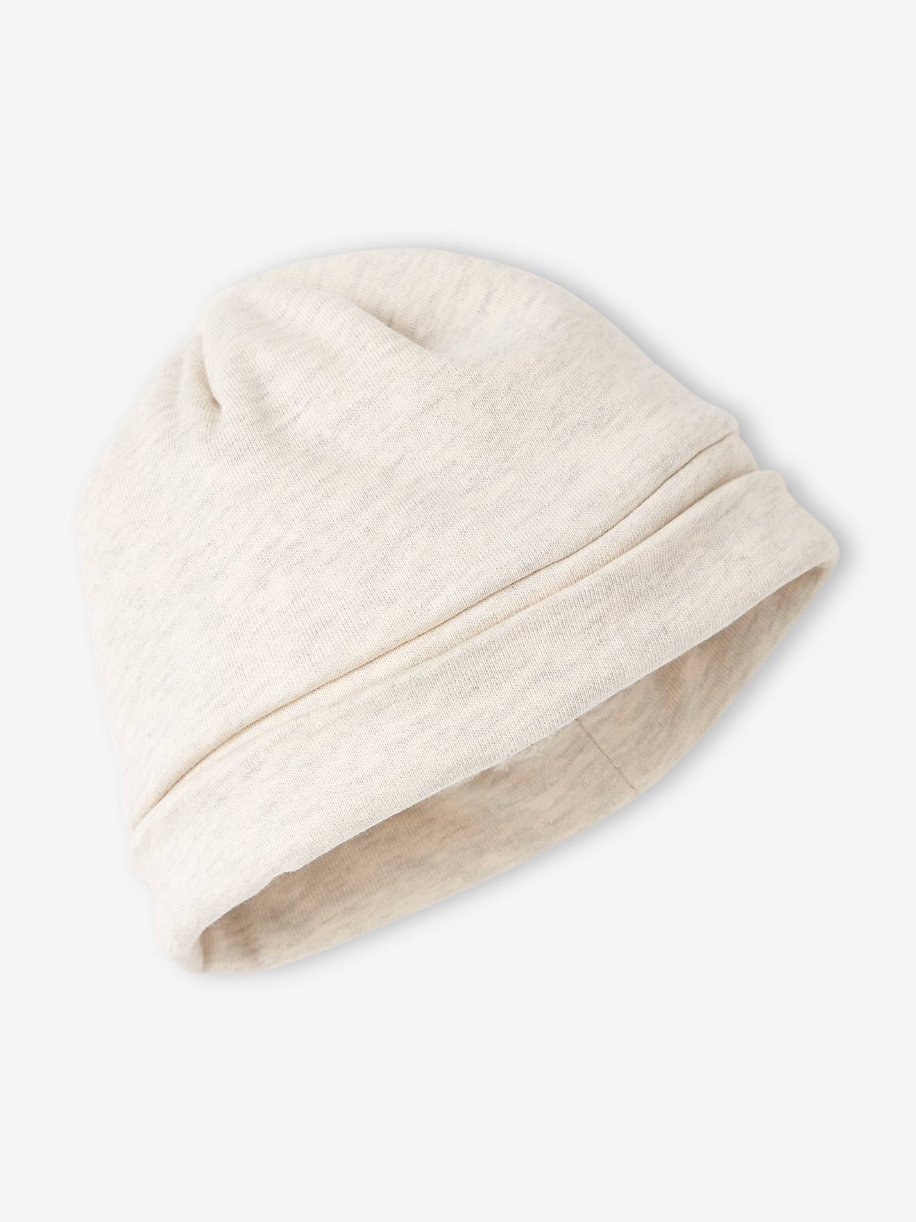 Vertbaudet 3-teiliges Baby-Set für Neugeborene, Sweatware - beige meliert