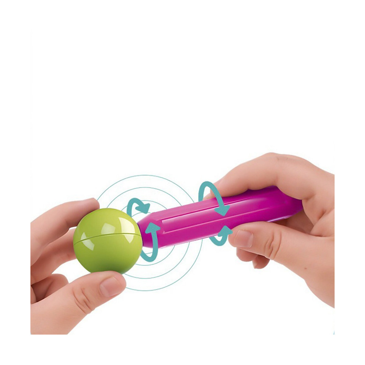 pädagogisches Bausteinspielzeug Magnetleiste
