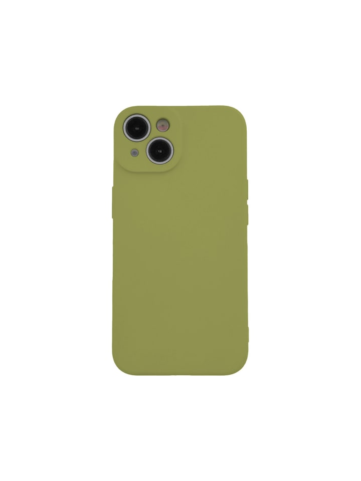 COFI 1453 Silikonhülle mit Kameraschutz kompatibel mit iPhone 16 Olivgrün in Olivgrün günstig kaufen onesize