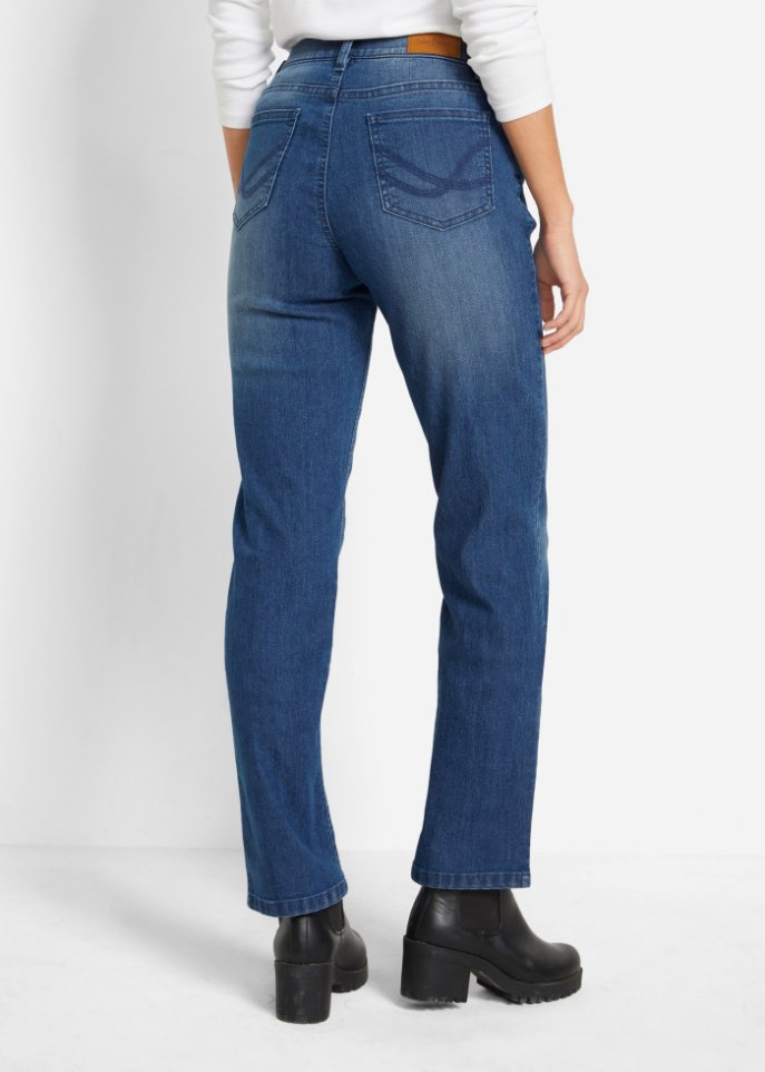Komfort-Stretch-Jeans, Straight, 2-er Pack