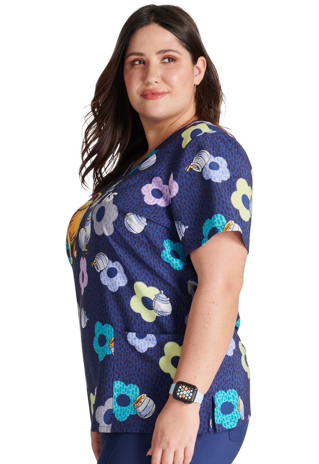 Cherokee Funktionsbluse Bunt bedruckter Damen Kasack 