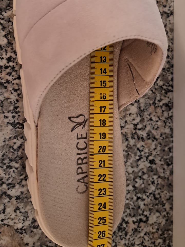 Caprice Pantoletten in Grau günstig kaufen 41