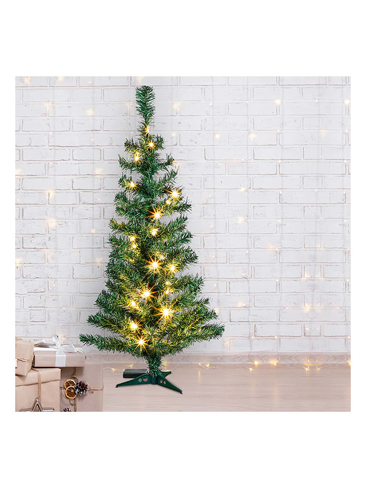 Profiline Künstlicher Weihnachtsbaum mit LEDs in Grün - (H)90 cm günstig kaufen onesize
