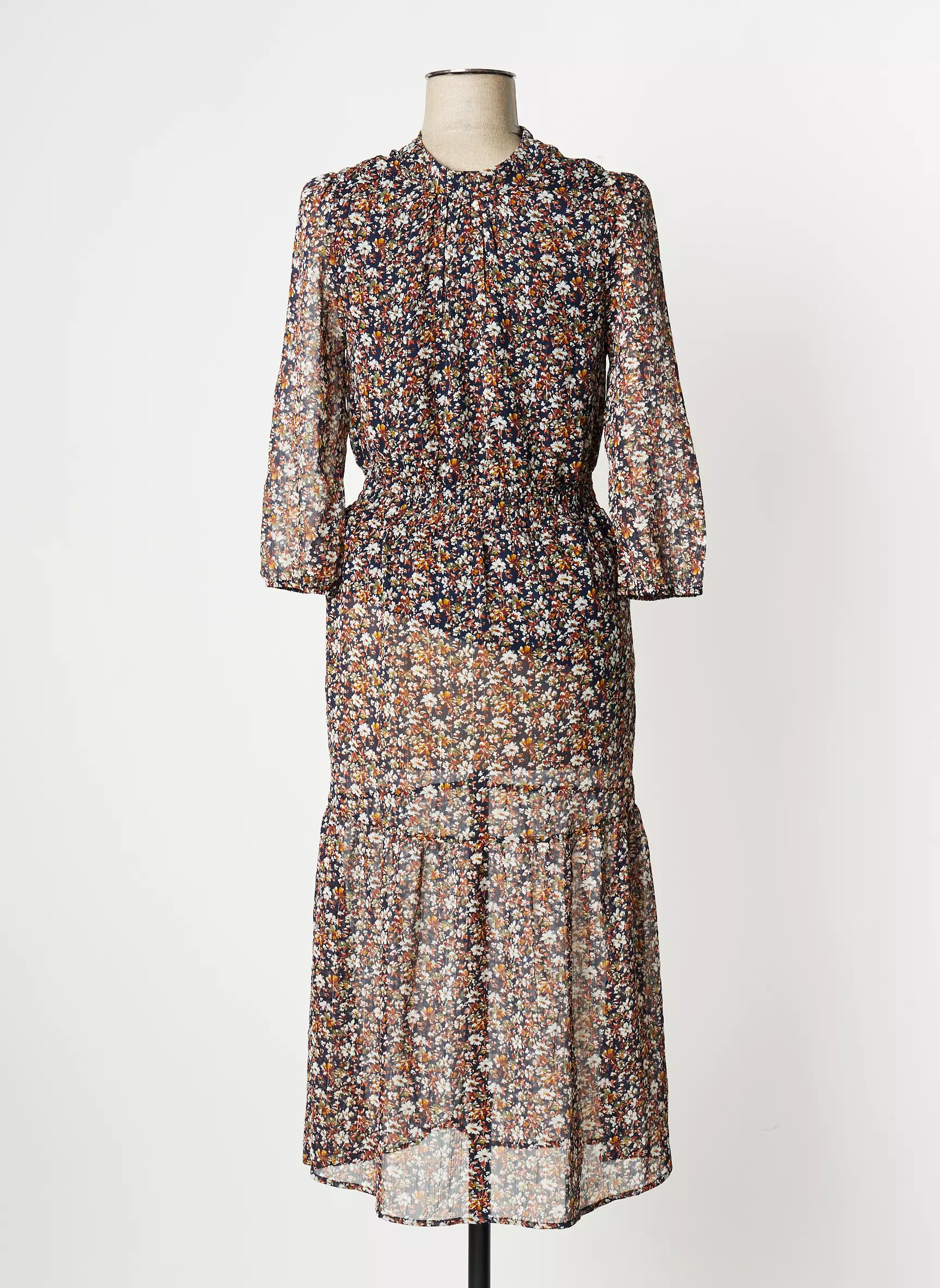 Bonobo Robes Mi Longues Femme couleur bleu