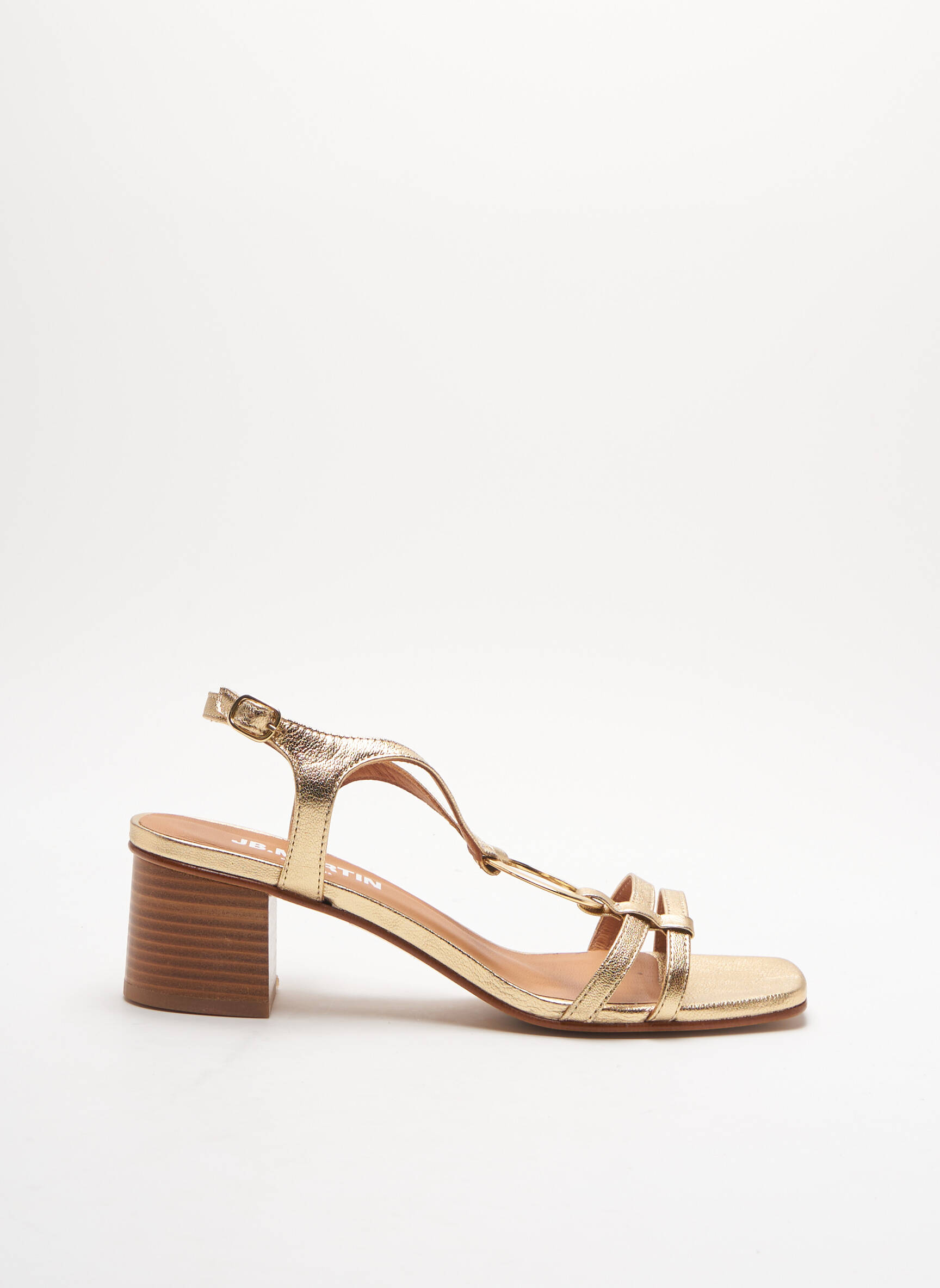 Jb Martin Sandales Nu Pieds Femme couleur jaune
