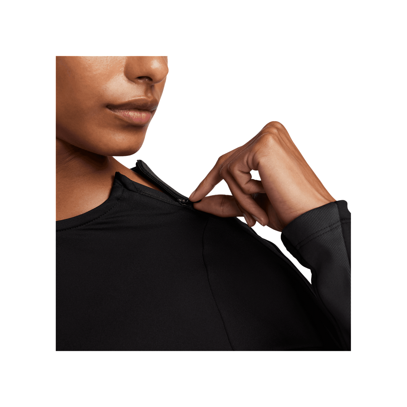 Nike Strike Crew Sweatshirt Damen Schwarz F010