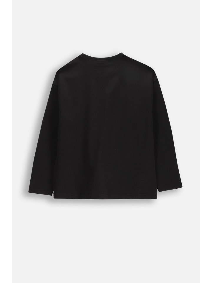 Coccodrillo Langarm-T-Shirt in schwarz günstig kaufen