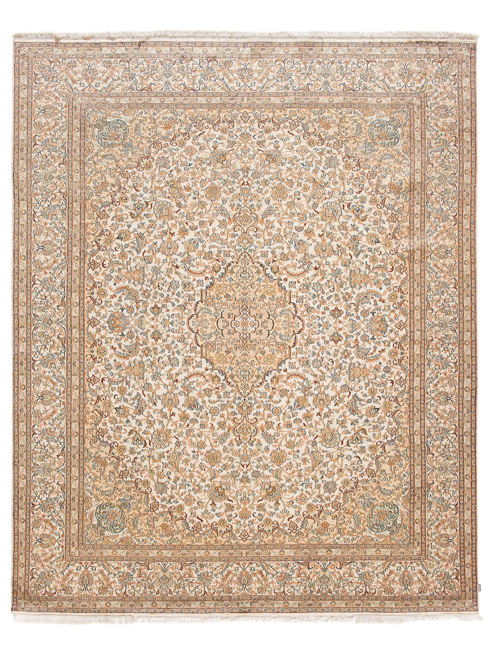 Kaschmir Seide 16/16 ca. 246 x 305 cm, Unikat / Einzelstück