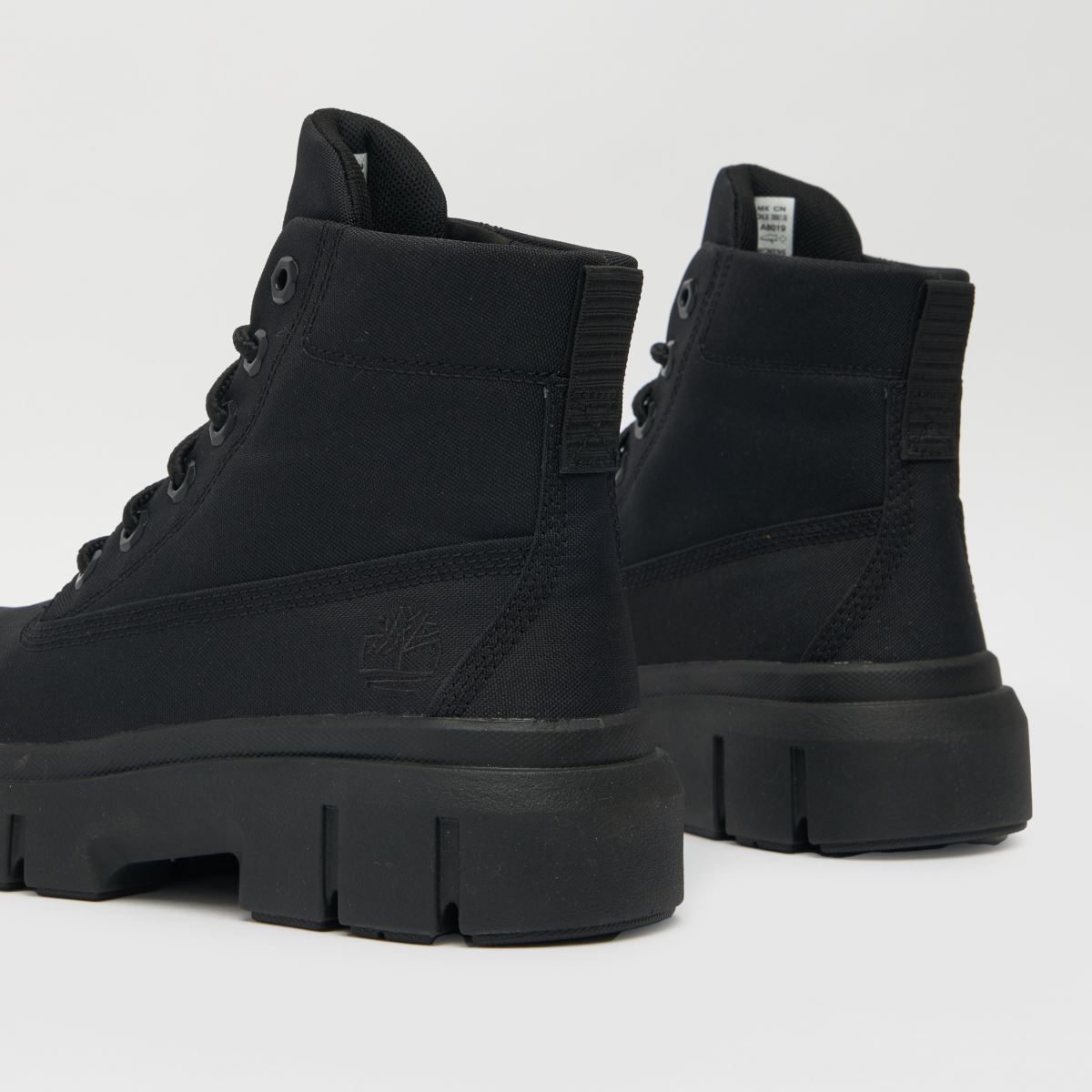 Timberland – Svarta gråfältstövlar