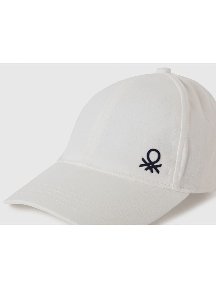Benetton Cap in Weiß günstig kaufen