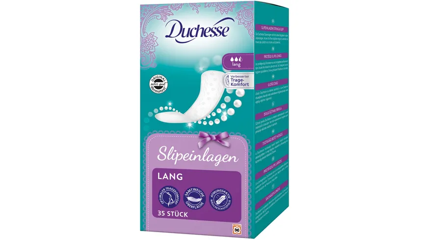 Duchesse Slipeinlagen, Lang 35 Stück