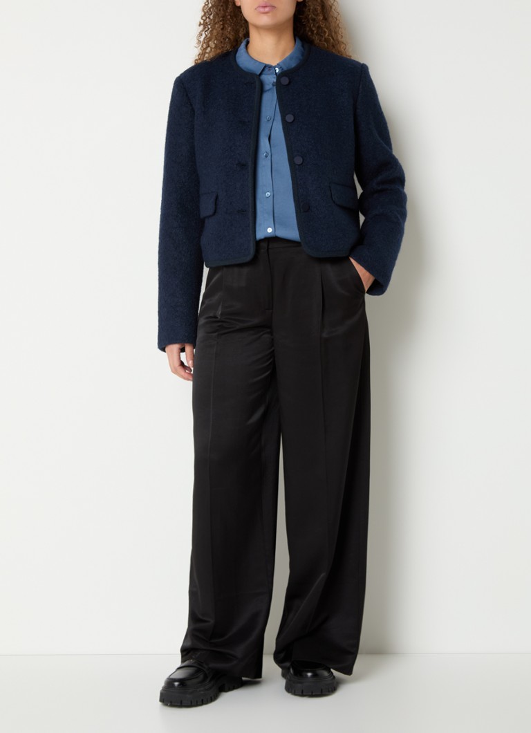 MSCH Copenhagen Calaina jacket in wool blend with flap pockets