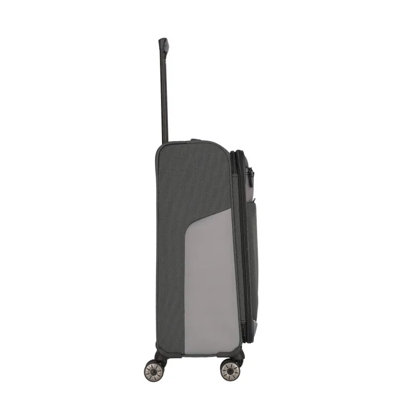 Travelite VIIA Trolley 4 Rollen M - Schiefer