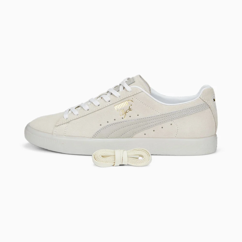 PUMA Clyde PRM Premium 391134_01 / weiss