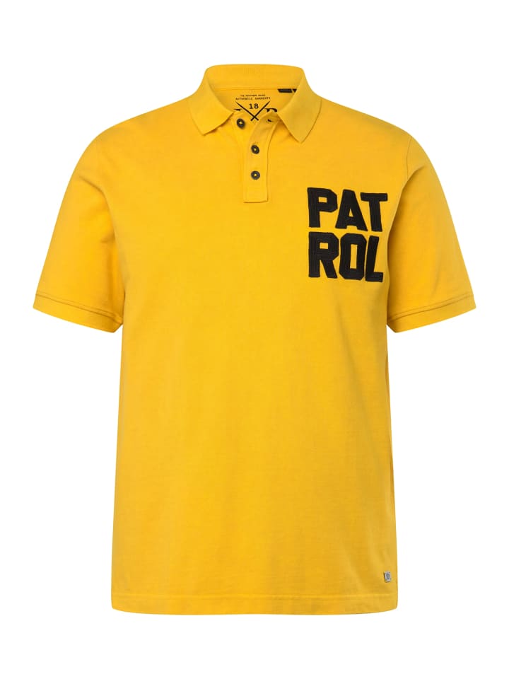 JP1880 Poloshirt in dunkles goldgelb günstig kaufen