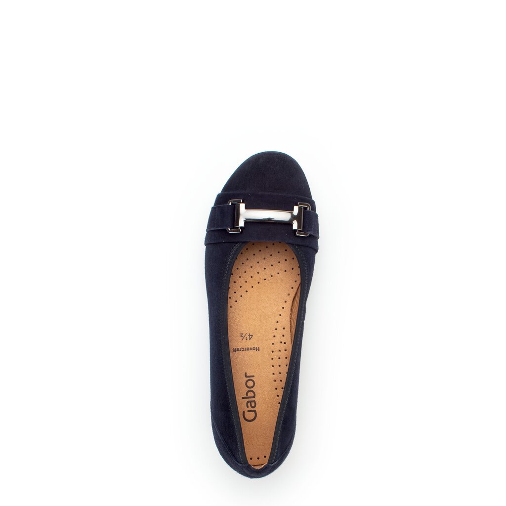 Gabor fashion Sportliche Ballerina blau