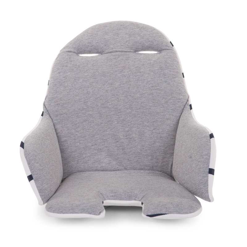 Coussin pour chaise haute Evolu rayé Childhome