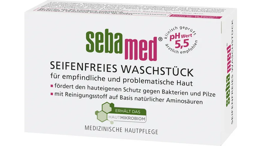 Sebamed seifenfreies Waschstück 150 g
