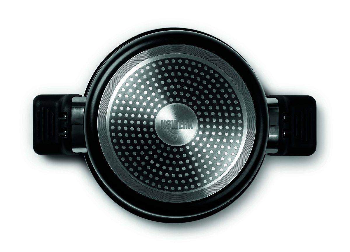Energiespartopf 5,8L N8WERK Aluminium schwarz