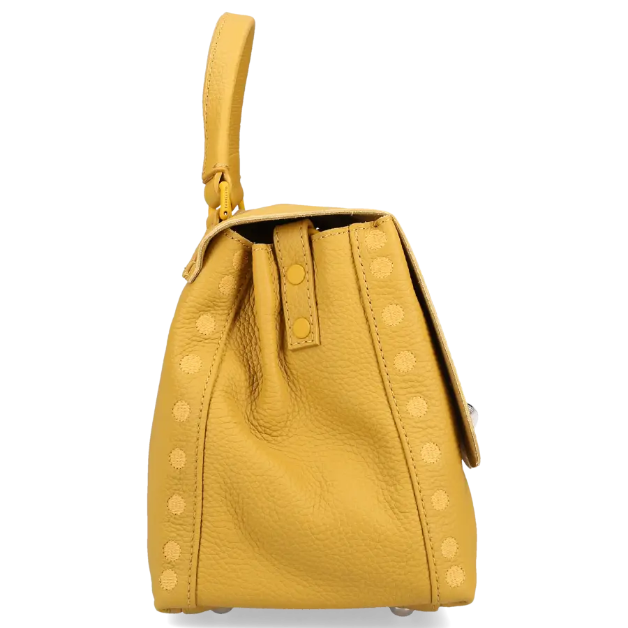 Zanellato - Handtasche POSTINA PURA LUXETHIC Kalbsleder - gelb
