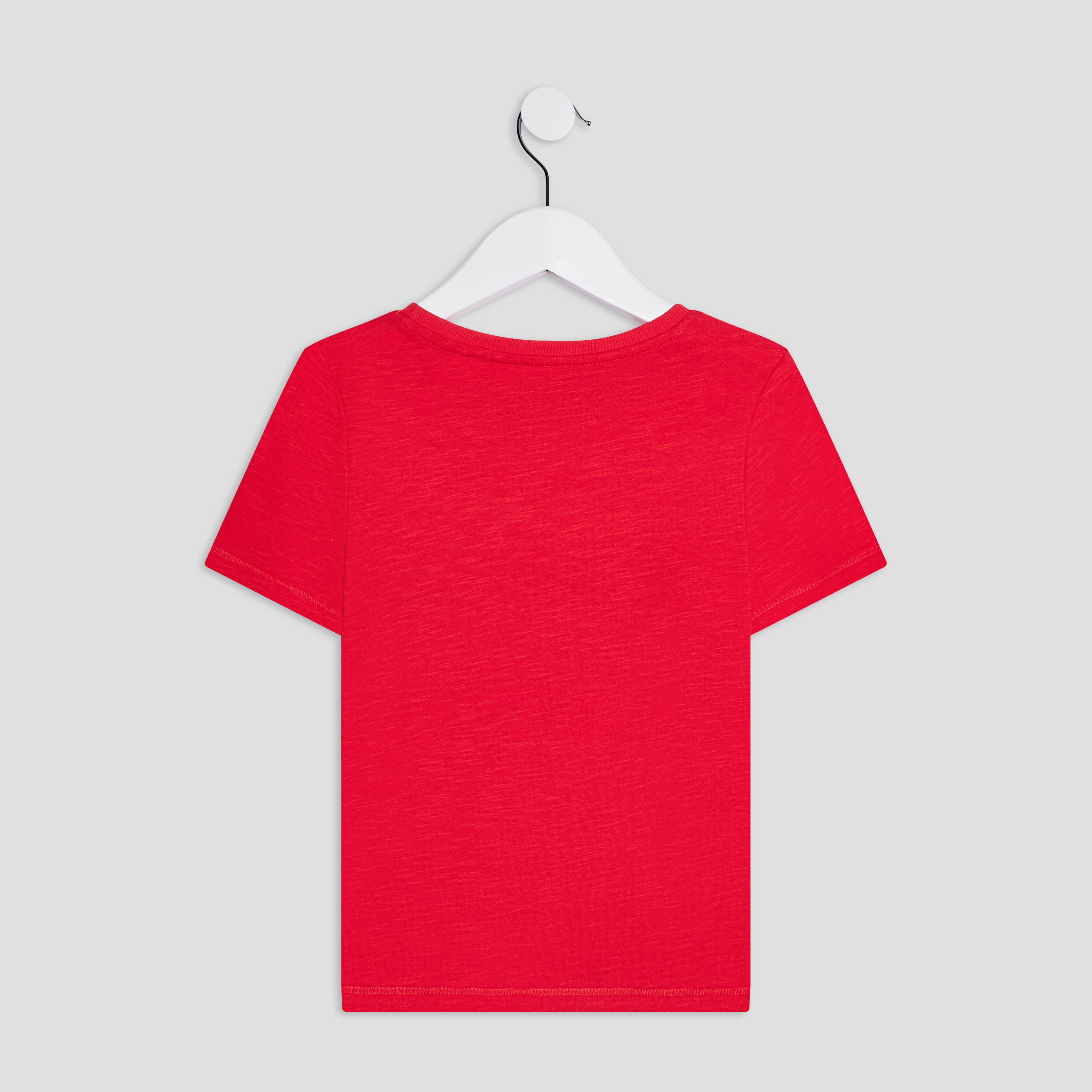 T-shirt manches courtes Creeks rouge garçon | La Halle