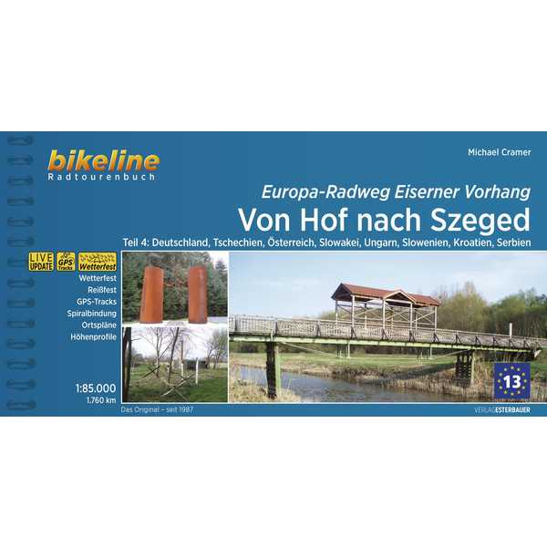 EUROPA-RADWEG EISERNER VORHANG - Radwanderführer