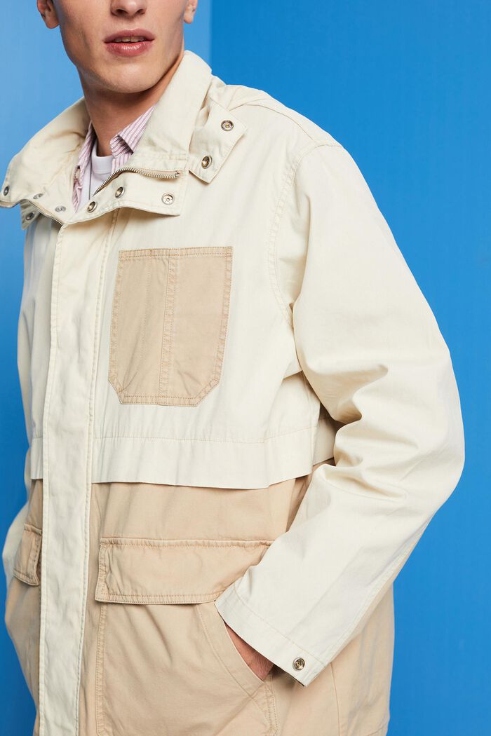 Parkajacke für die Übergangszeit, 100 % Baumwolle