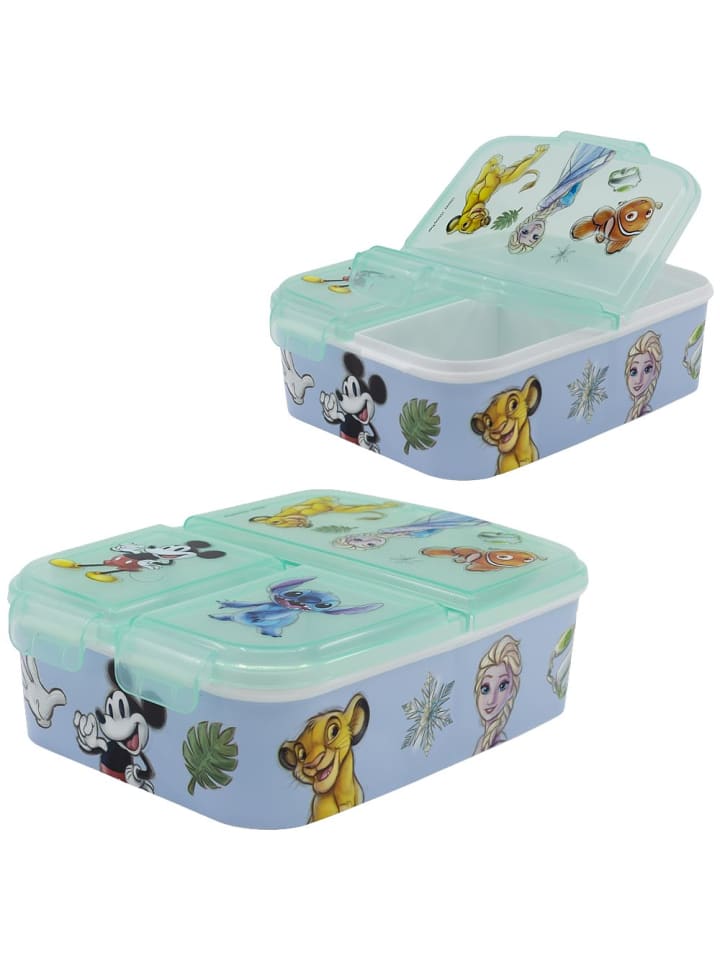 Disney Brotdose | 3 getrennte Fächer | Disney 100 | Lunch to Go | Vesper Dose günstig kaufen onesize