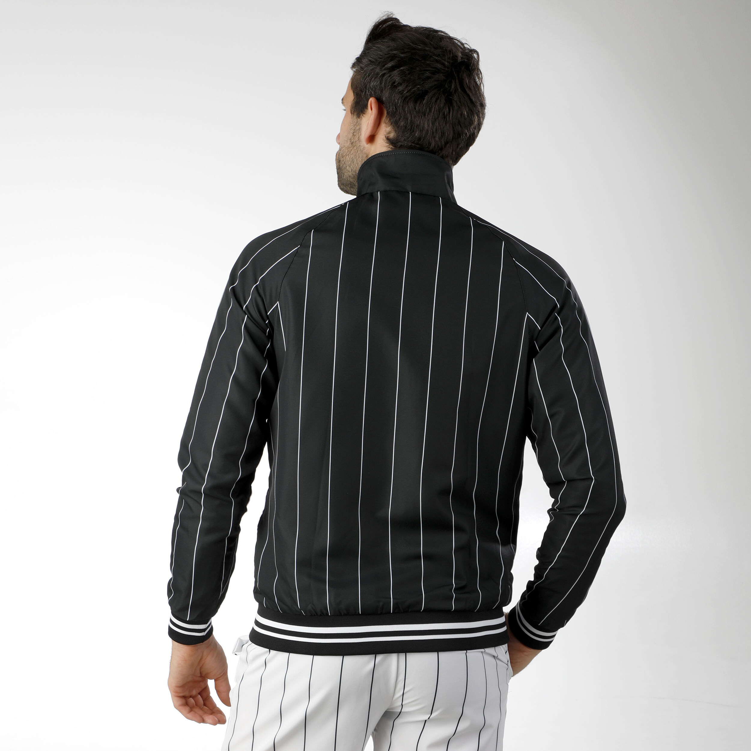 Stripes Trainingsjacke Special Edition Herren - Schwarz, Weiß