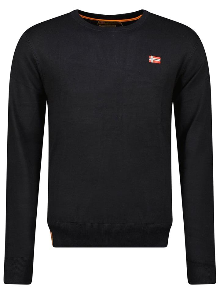 Geographical Norway Pullover in Schwarz günstig kaufen