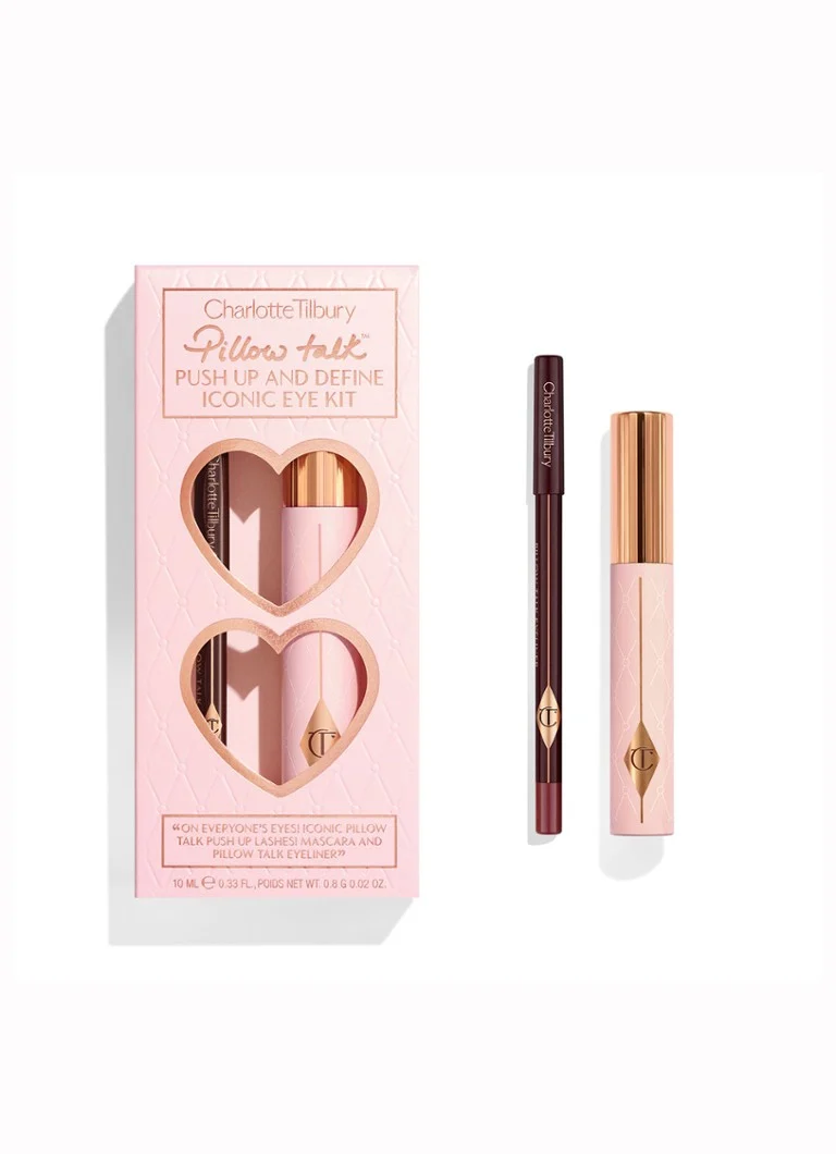 Kit de ochi Charlotte Tilbury Pillow Talk Push and Define - Ediție limitată